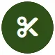 Icône ciseaux